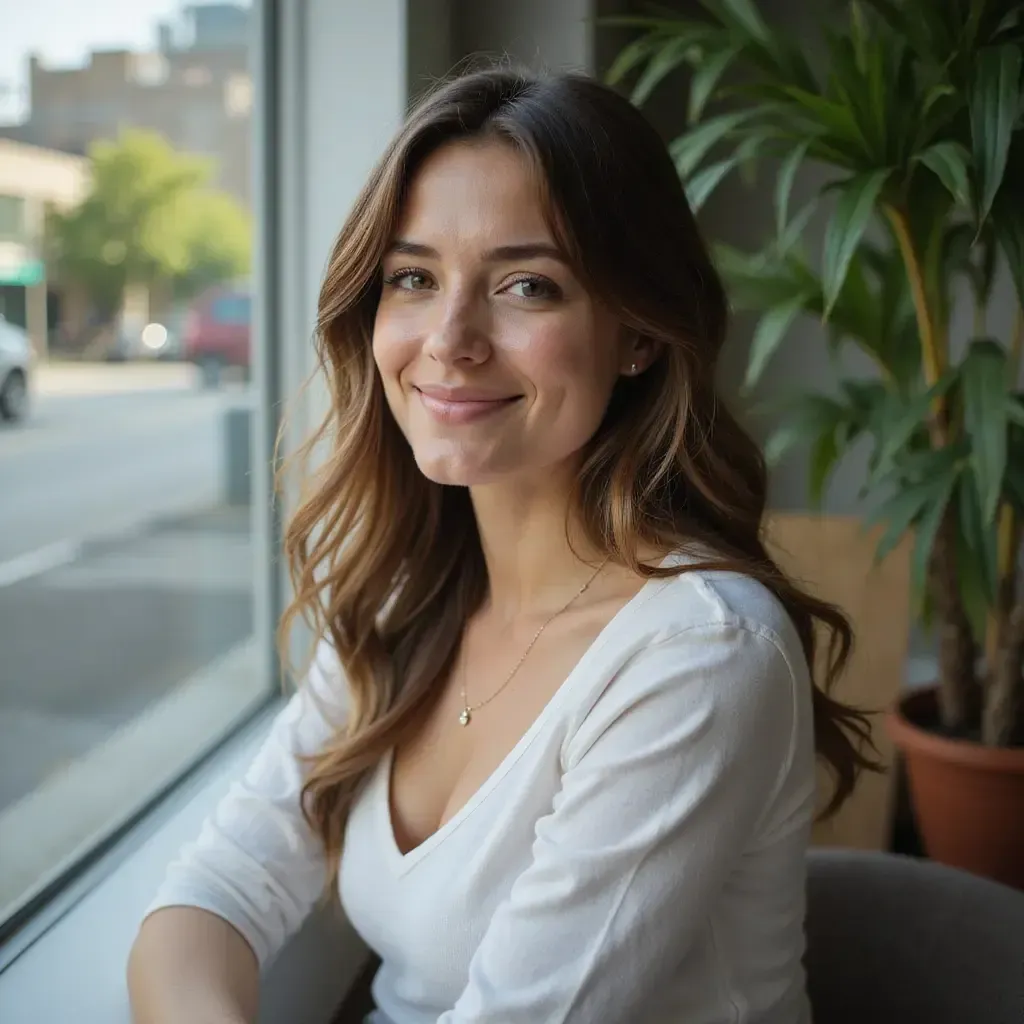 A person displaying the ideal characteristics for a Laser Hair Removal treatment.