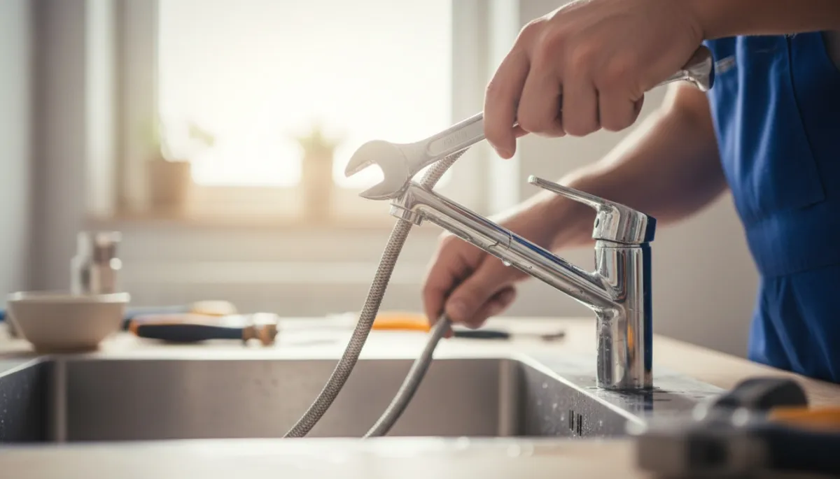 AC Repairs service illustration for a Home Services business.