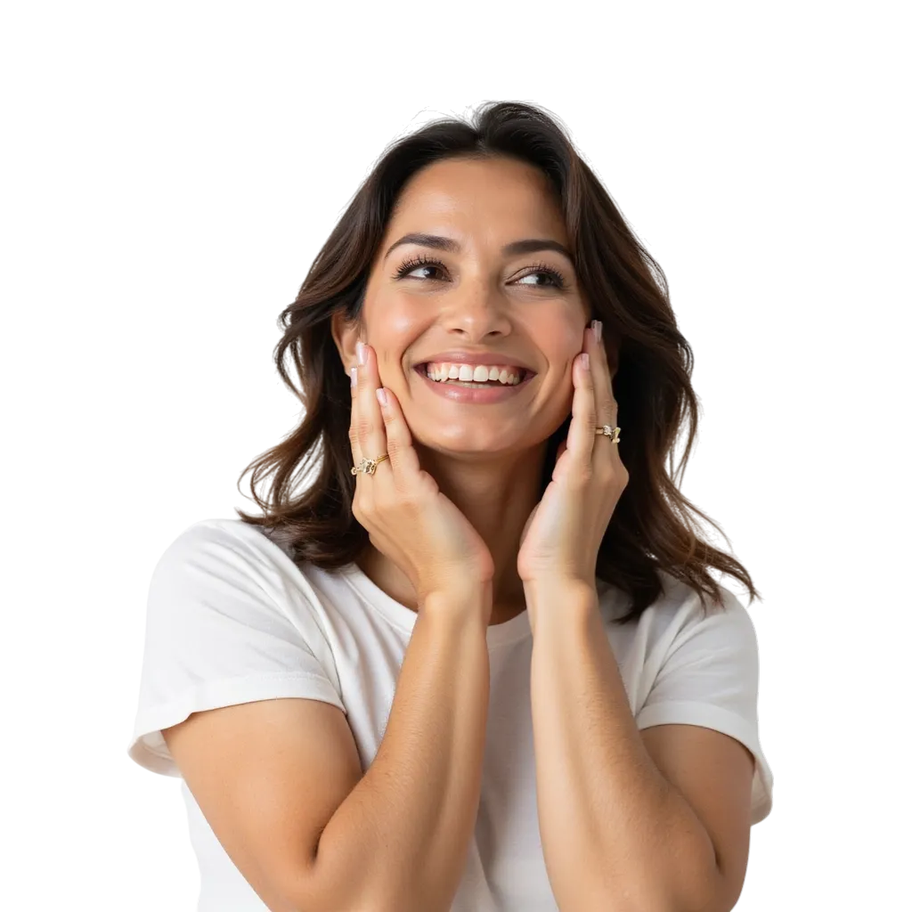 Smiling customer excited about limited offers from a Plumbing business in Clearwater, FL.