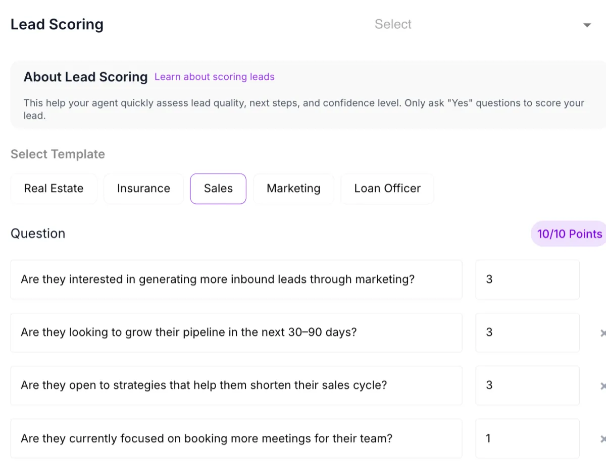 AI CRM dashboard mockup showing messages and activity timeline