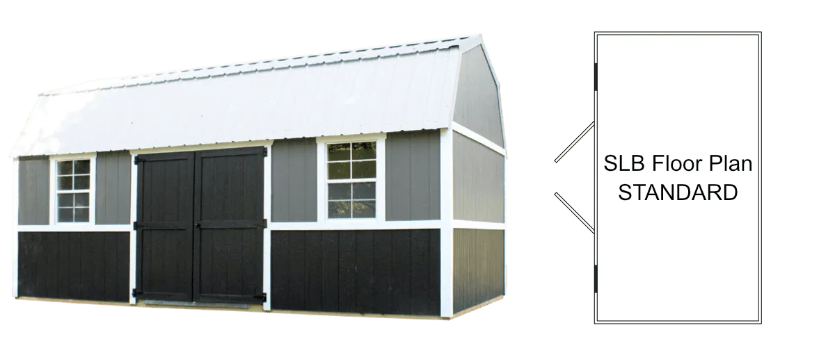 Side Lofted Barn (SLB) in Panama City, FL