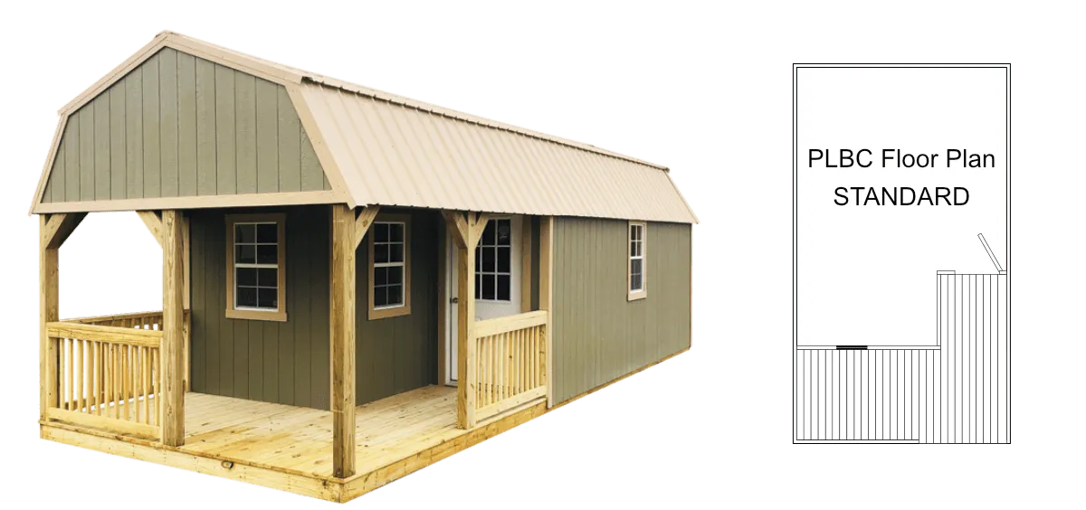 Premier Lofted Barn Cabin (PLBC) in Panama City, FL