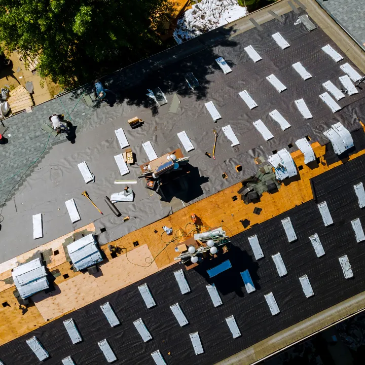 metal roof, commercial roof