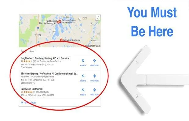Google maps for ranking 