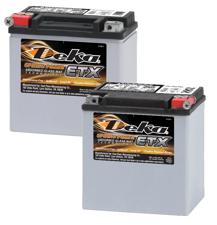 Deka car battery