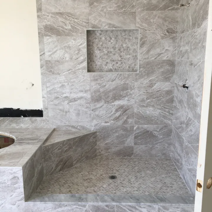 bathroom shower installation