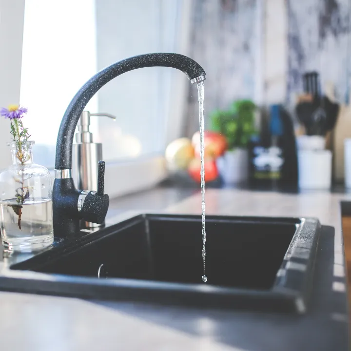 kitchen sink and faucet installation