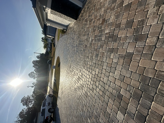 Paver cleaning in Palm Coast