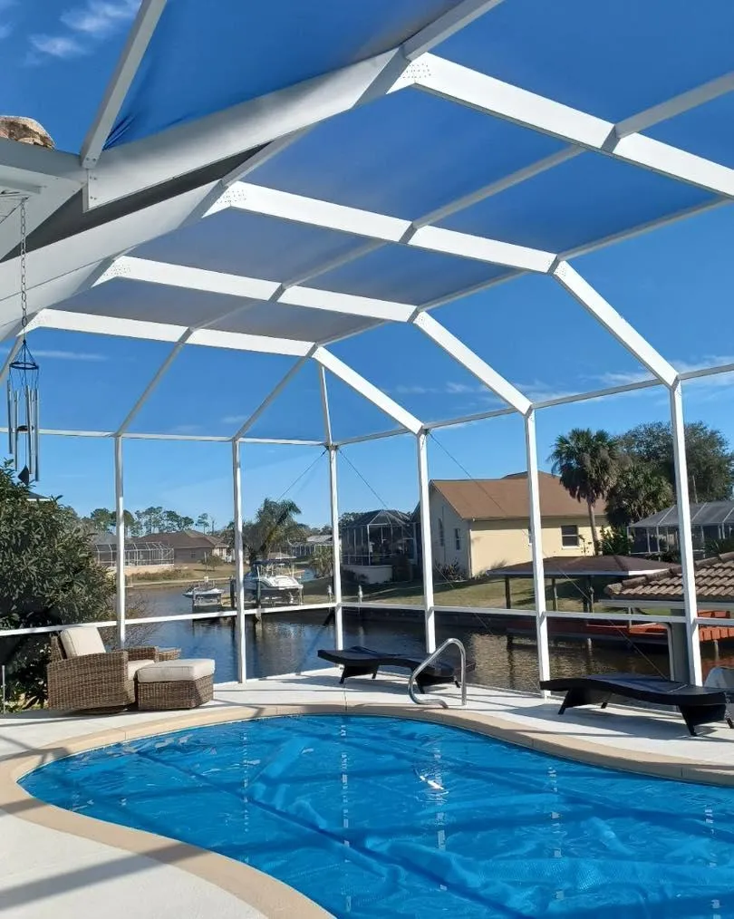 pool screen cleaning in Palm Coast