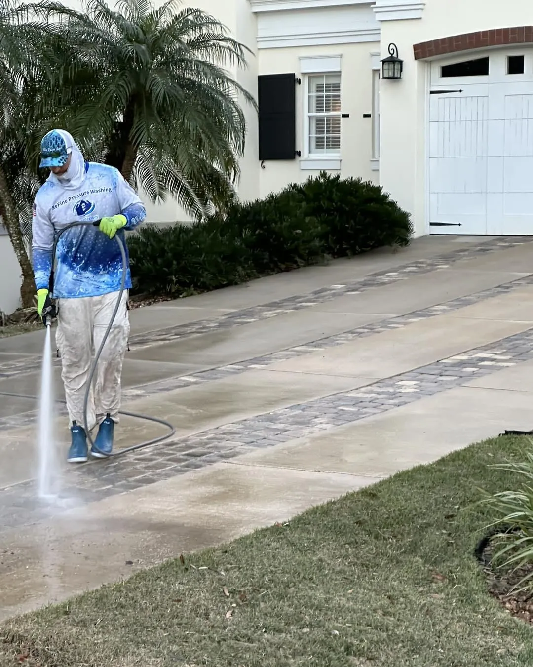 residential pressure washing