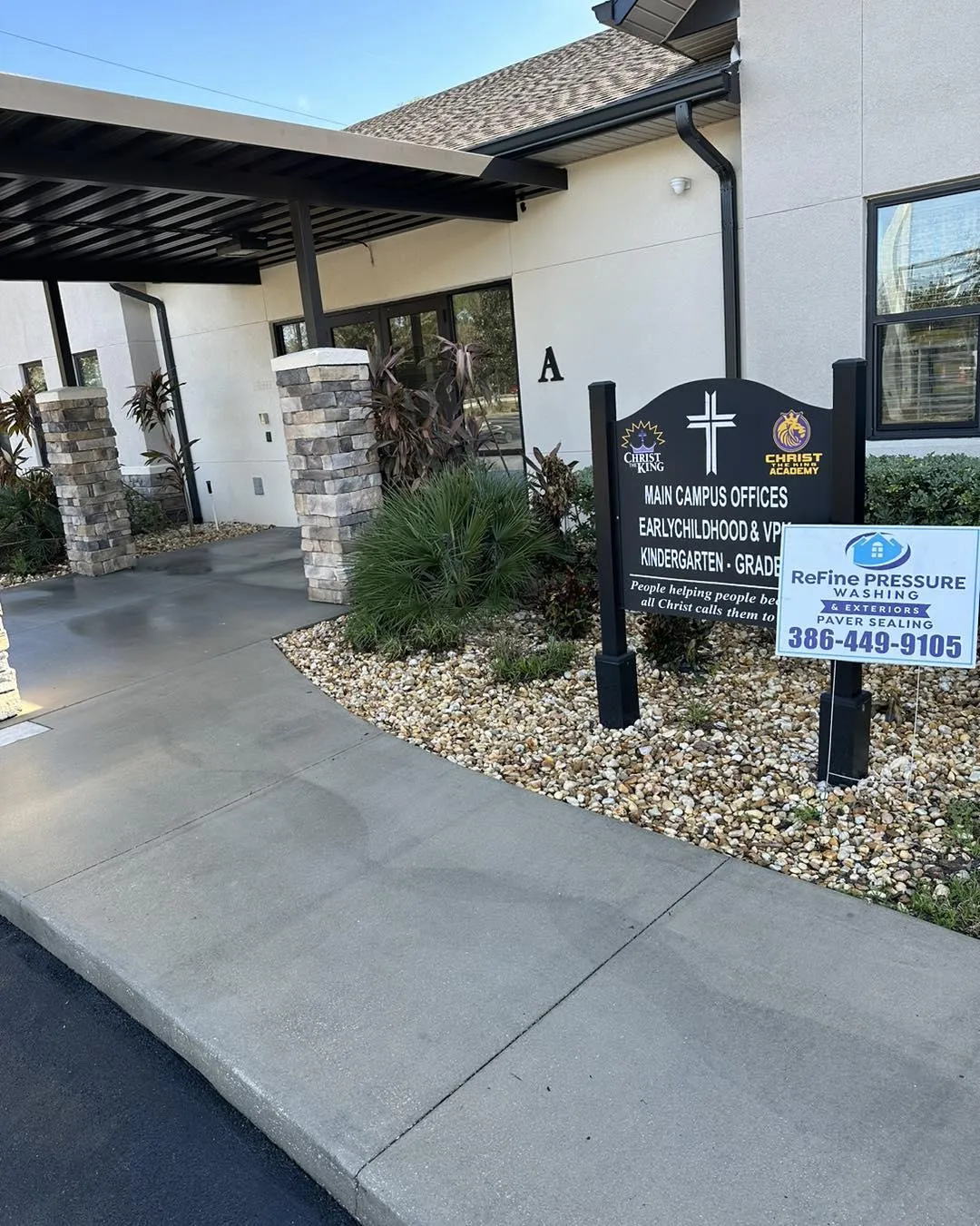 pressure washing in Flagler Beach, FL