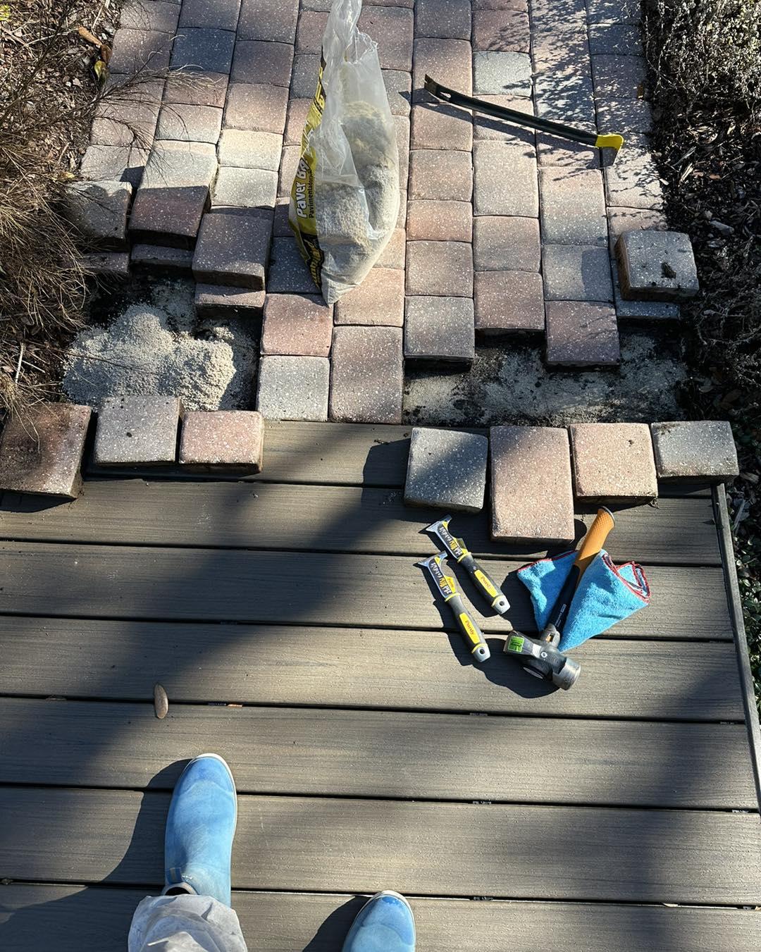 paver installation