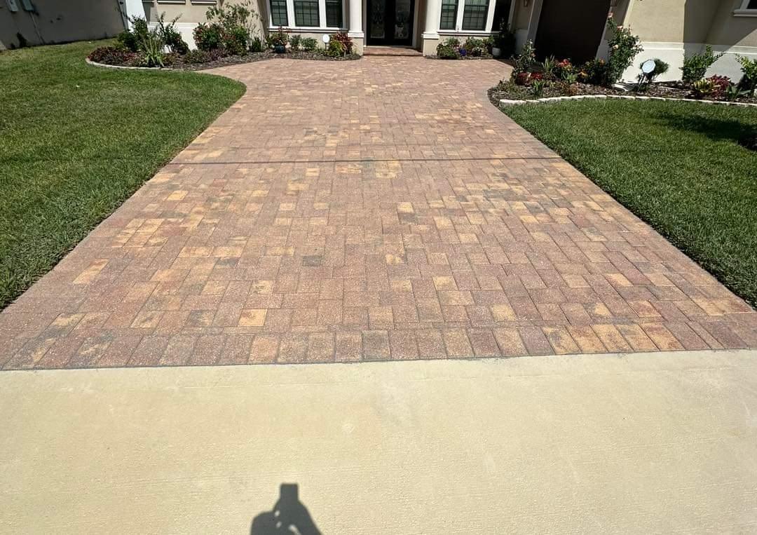 Paver Sealing in Palm Coast