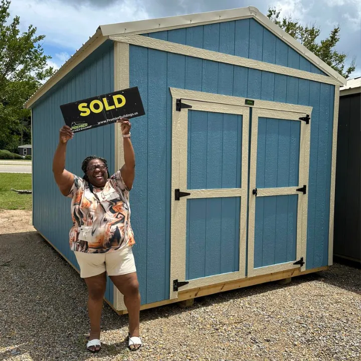 Prattville Sheds Sold To Happy Customer