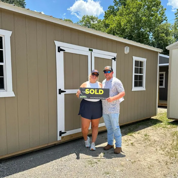 Prattville Sheds Sold To Happy Customer