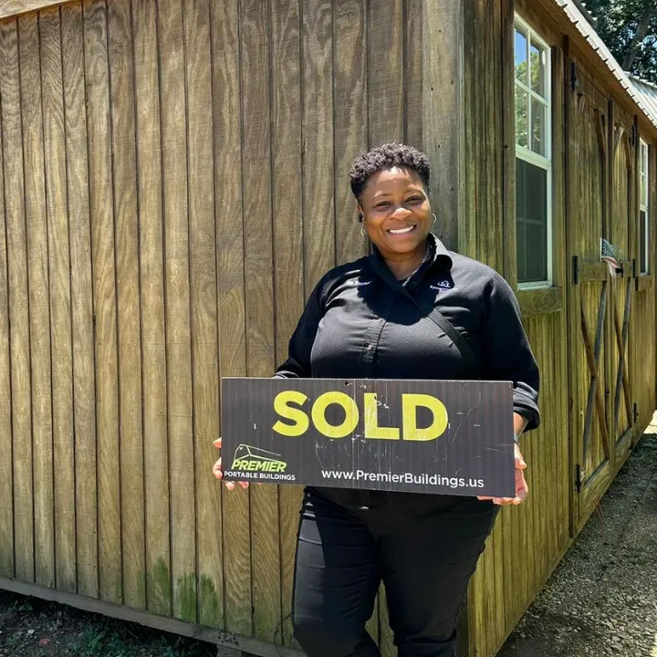 Prattville Sheds Sold To Happy Customer