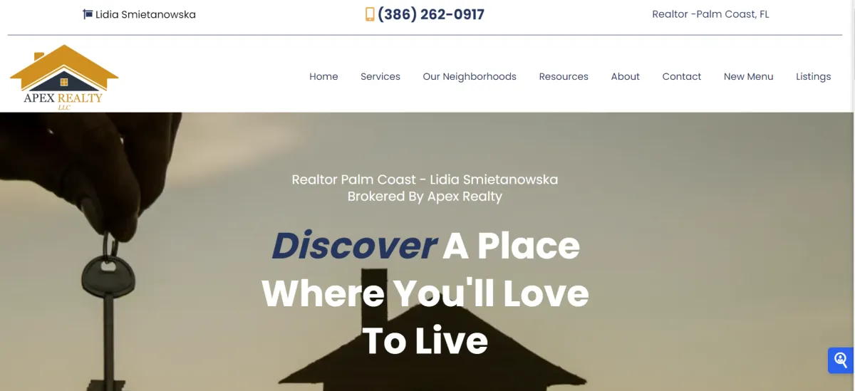 website for real estate agents