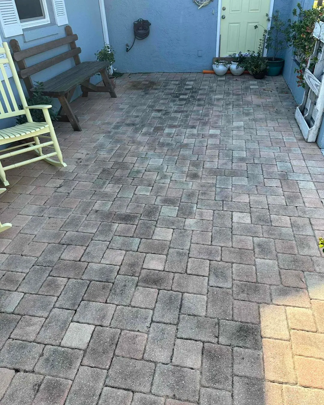 pressure washing St Augustine