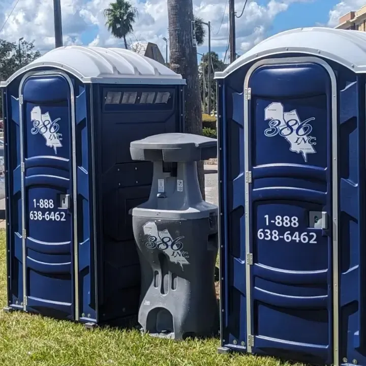 Delivering a porta potty to Sanford, FL