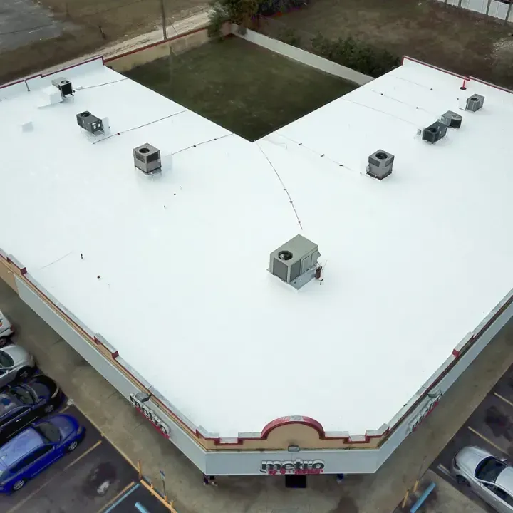 After Roof Coating