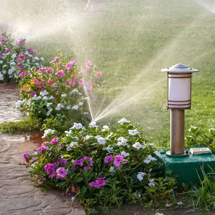 home irrigation system in St Augustine