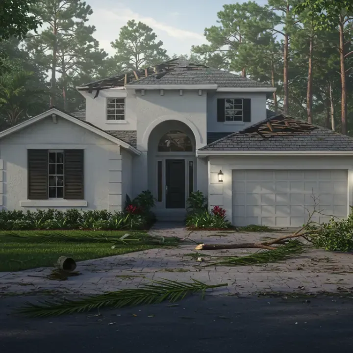 storm cleanup in Deltona
