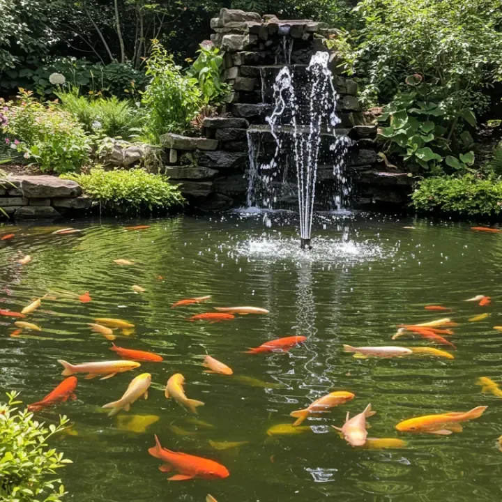 pond fountain maintenance Florida