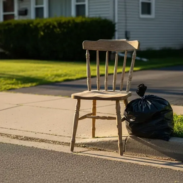 bulk trash item for pickup n falling waters