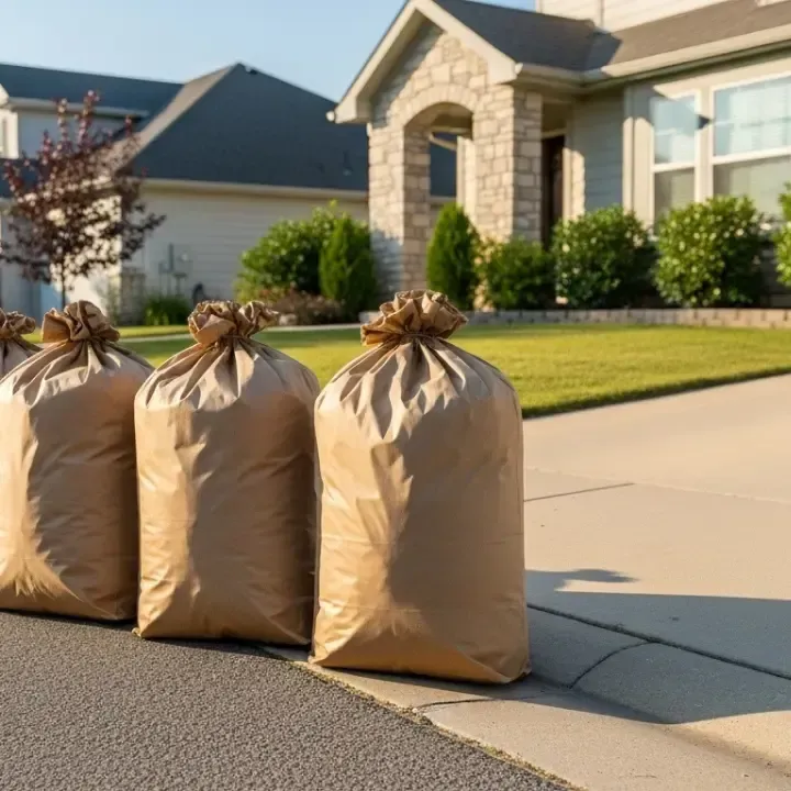 yard waste being picked pin Falling Waters, WV