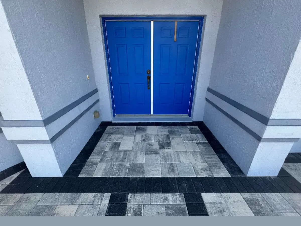 porch paver installation in winter haven