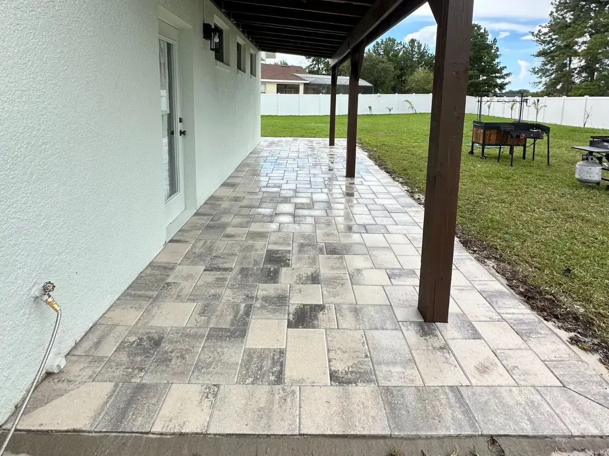 patio installation in winter haven