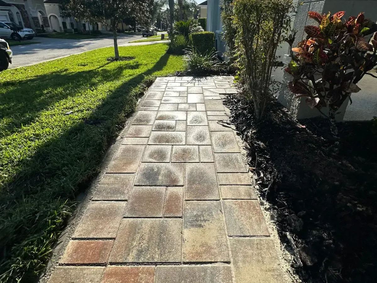walkway paver installation in Winter Haven 