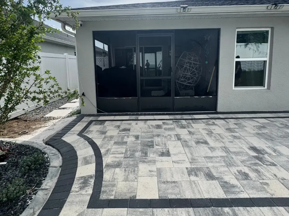 paver installation in Winter Haven