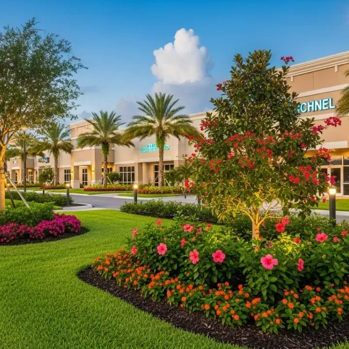 commercial landscaping st augustine
