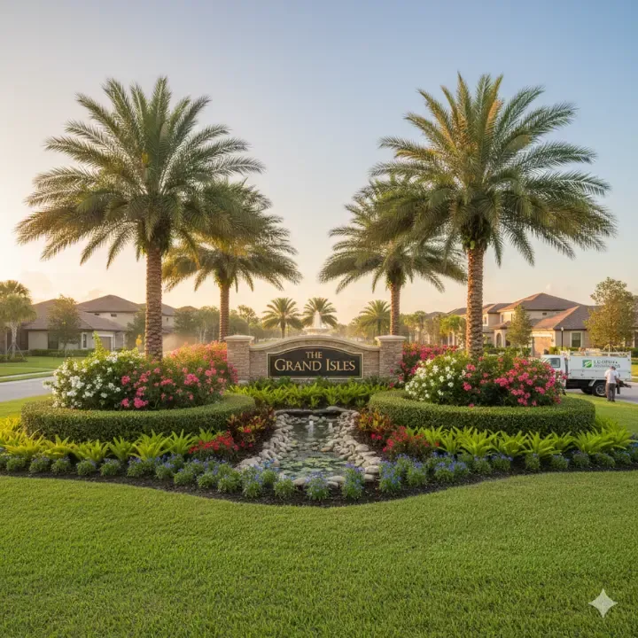 HOA landscaping in St Augustine