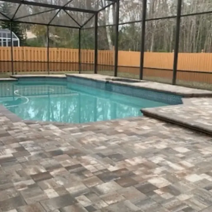 pool patio paver installation in St Petersburg, FL