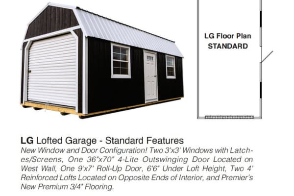 lofted garage for sale wetumpka