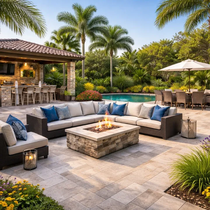 pool patio pavers in St Augustine