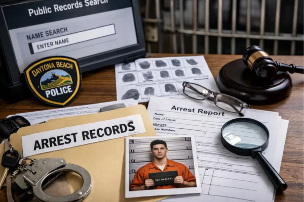 Daytona Beach arrests files