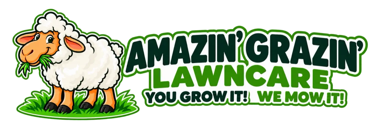 Amazin' Grazin' Lawn Care Logo