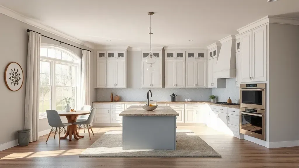 Remodeling in Frankfort, KY with modern design elements and fresh colors in a cozy living space.