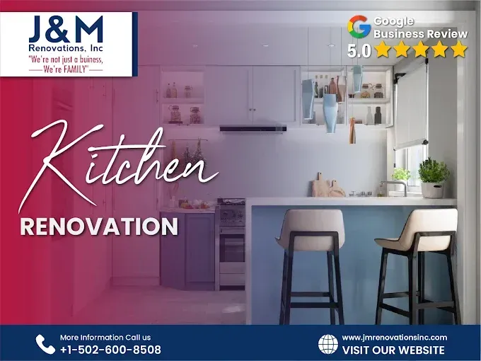 Kitchen remodel in Lawrenceburg KY featuring modern cabinetry, granite island, stainless steel appliances, and elegant tile backsplash.