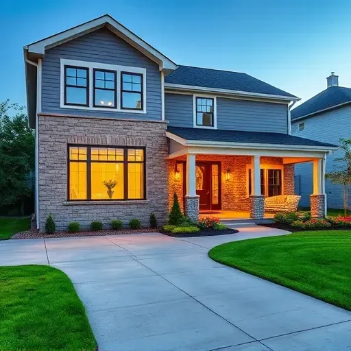 Remodeled home interior in Lawrenceburg KY showcasing modern design and elegant finishes without people.