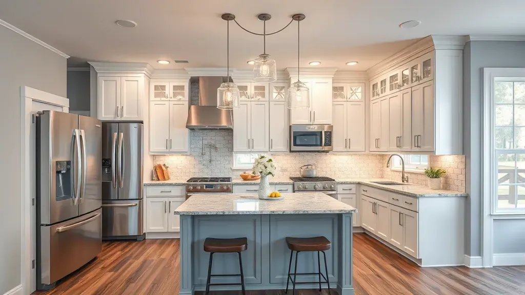 Kitchen Remodeling projects in Lawrenceburg KY showcasing modern designs and innovative improvements.