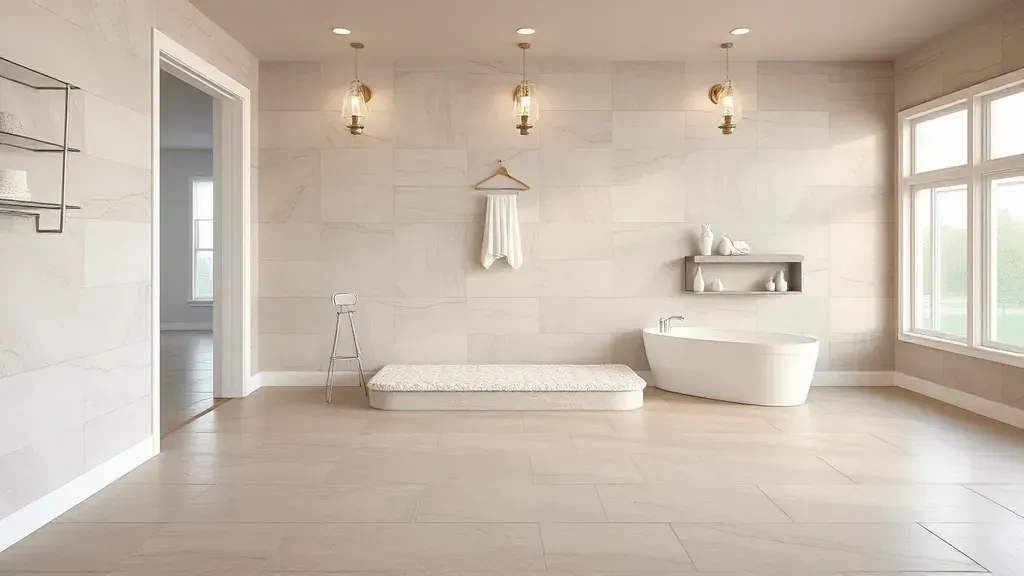 Large Format Tile Installation projects in Lawrenceburg KY showcasing modern designs and craftsmanship.