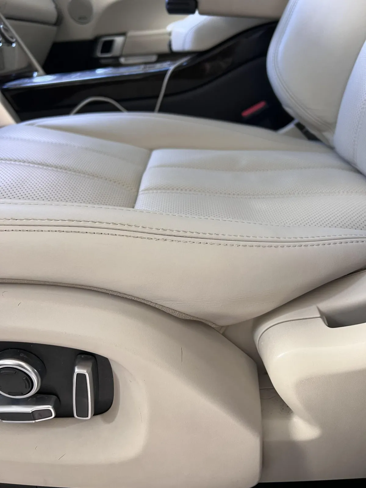 Land Rover Repaired Seat leather