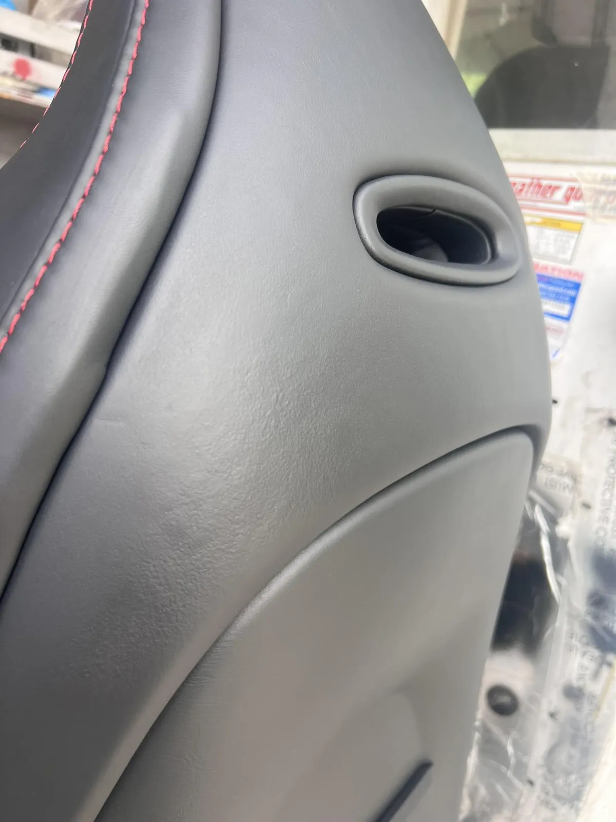 Aston Martin DBX Repaired Seat Leather