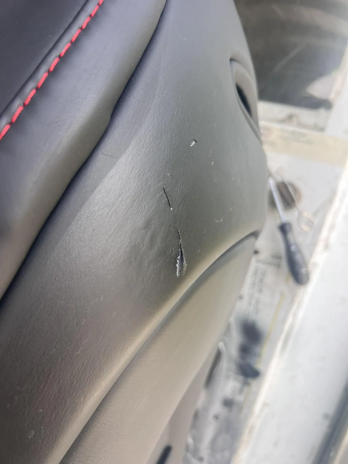 Aston Martin DBX Damaged Seat Leather