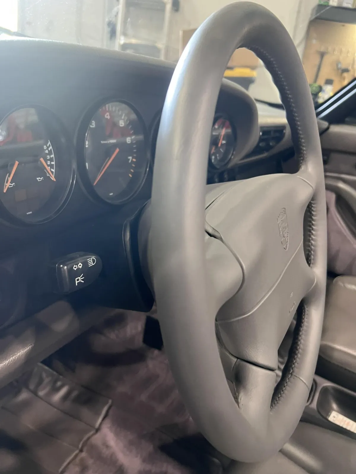 Porsche 911 Repaired Steering wheel
