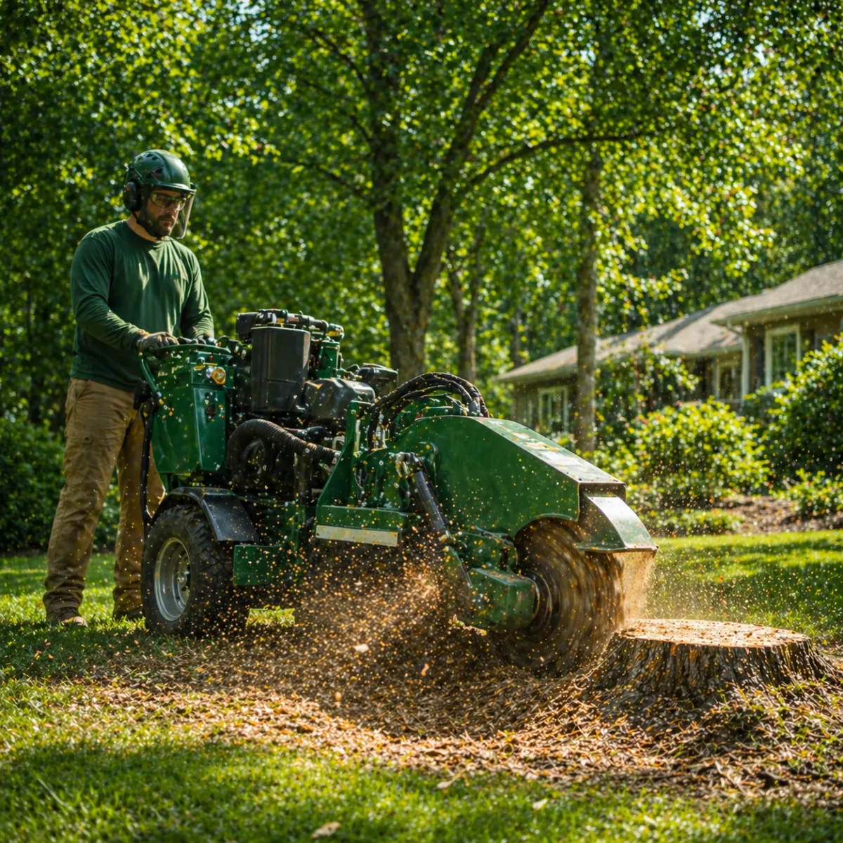 Stump Grinding in Wilmington, NC